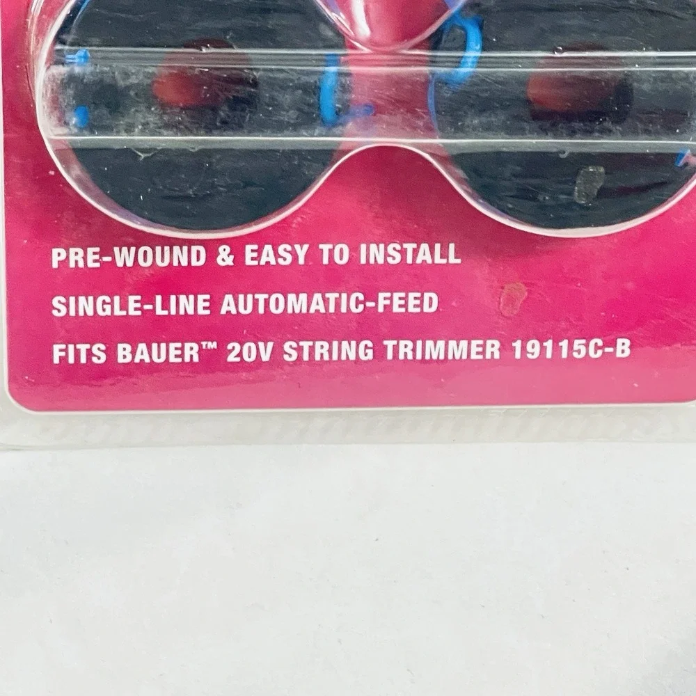 (4) 10 Ft. 0.065 In. Replacement String Trimmer Line Harbor Freight Bauer 19115C